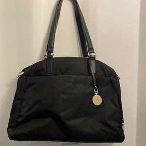 Lo&Sons OMG bag black with camel color interior